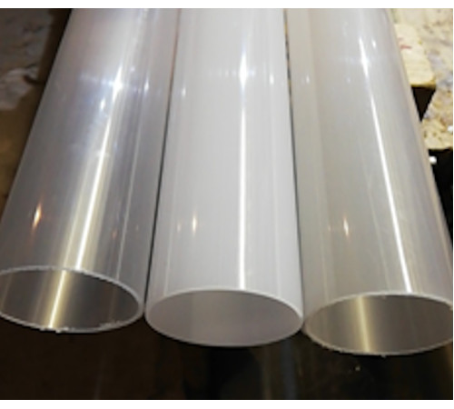 Труба из поликарбоната 20 мм толщина 1,5 мм прозрачный купить в Пинске  