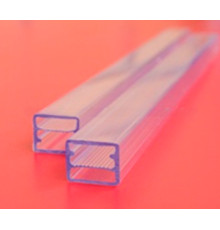 Профиль для поликарбоната Квадро №4 13х11 мм Опал SL