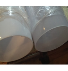 Труба из поликарбоната 110 мм толщина 1,5 мм Белый