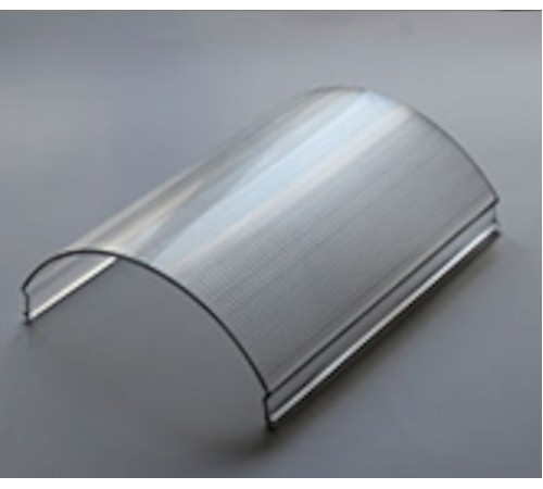 Рассеиватель из поликарбоната 200 мм Прозрачный купить в Пинске  