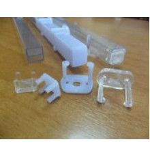 Заглушка торцевая для "Квадро №3"  "Квадро№4" Белый