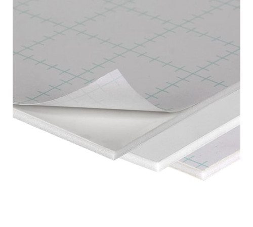 Самоклеящийся пенокартон 5x1000x1400 мм ARTFOAM Adhesive ТУ купить в Пинске  