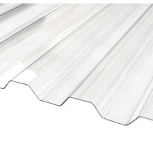 Поликарбонатный профилированный лист 2000x0.6 мм Borrex волна 76-13 ТУ