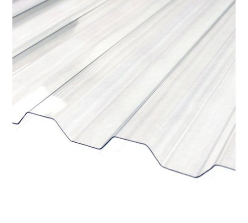 Поликарбонатный профилированный лист 2000x0.9 мм Borrex волна 76-13 ТУ купить в Пинске  